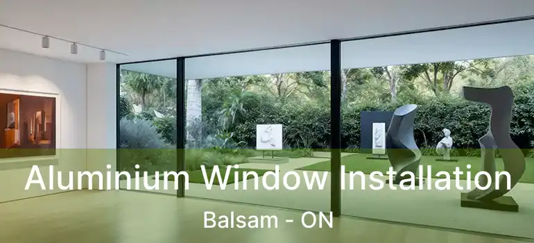  Aluminium Window Installation Balsam - ON