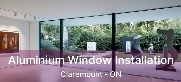  Aluminium Window Installation Claremount - ON