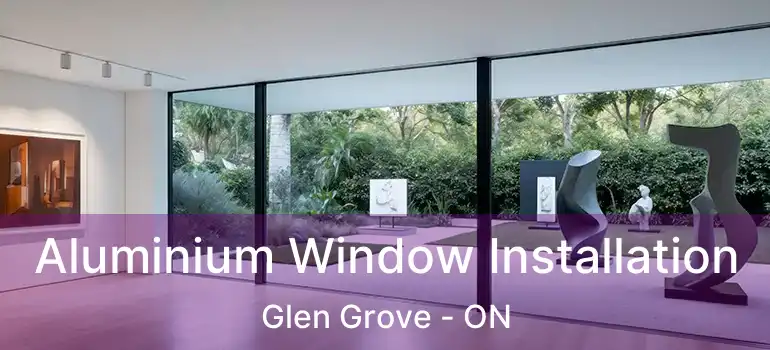  Aluminium Window Installation Glen Grove - ON