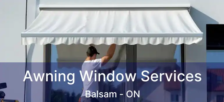  Awning Window Services Balsam - ON