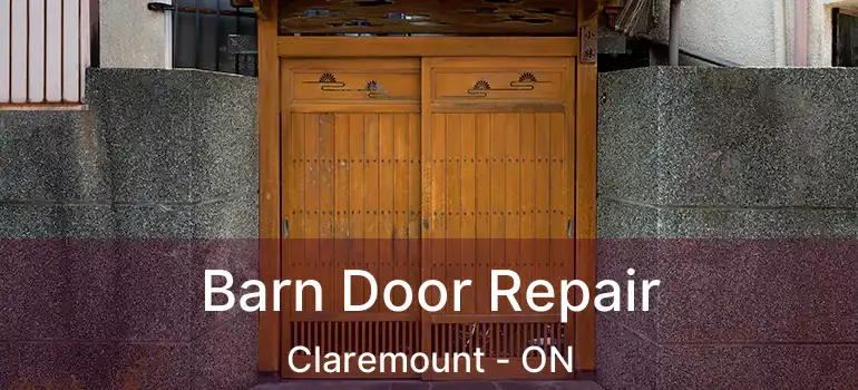  Barn Door Repair Claremount - ON