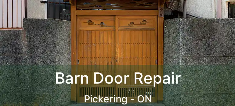  Barn Door Repair Pickering - ON