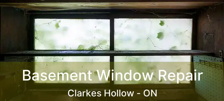  Basement Window Repair Clarkes Hollow - ON