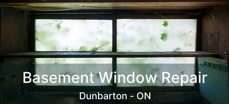  Basement Window Repair Dunbarton - ON