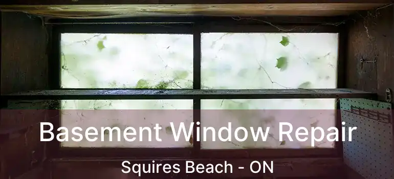 Basement Window Repair Squires Beach - ON