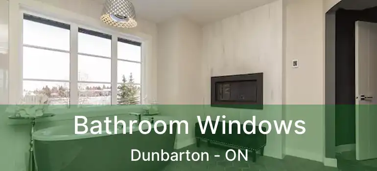  Bathroom Windows Dunbarton - ON