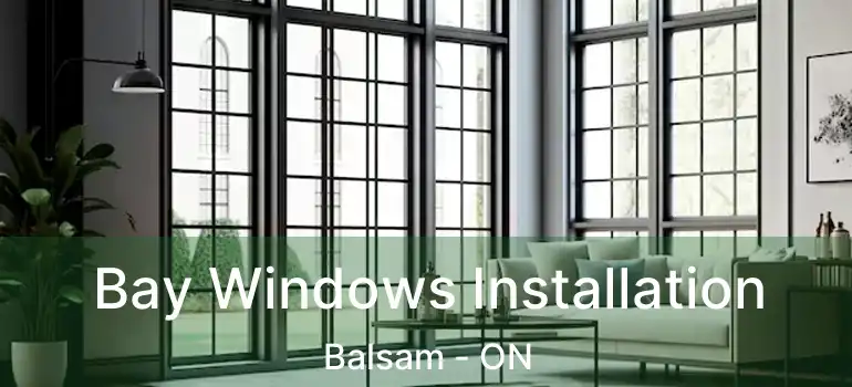  Bay Windows Installation Balsam - ON