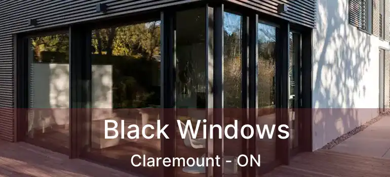  Black Windows Claremount - ON