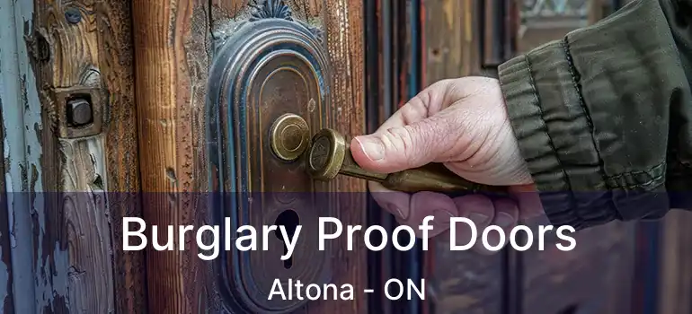  Burglary Proof Doors Altona - ON