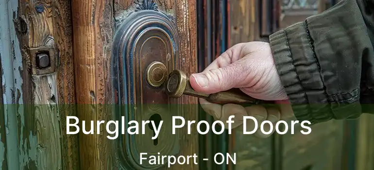  Burglary Proof Doors Fairport - ON