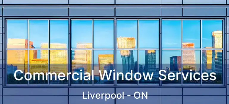  Commercial Window Services Liverpool - ON