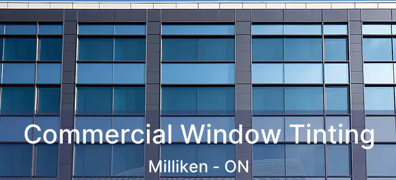 Commercial Window Tinting Milliken - ON