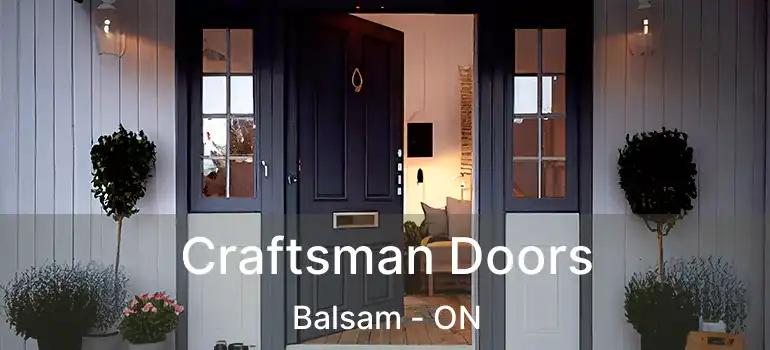  Craftsman Doors Balsam - ON