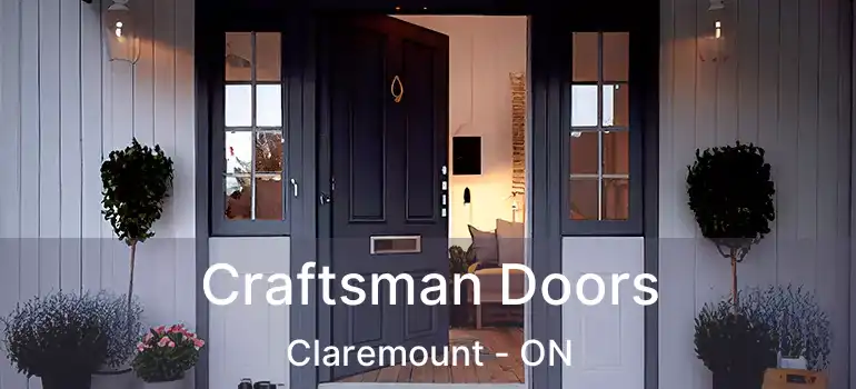  Craftsman Doors Claremount - ON