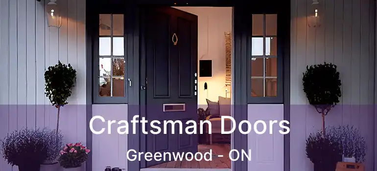  Craftsman Doors Greenwood - ON