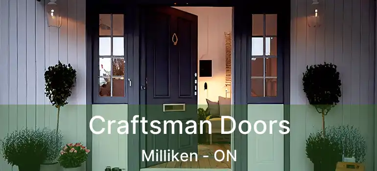  Craftsman Doors Milliken - ON