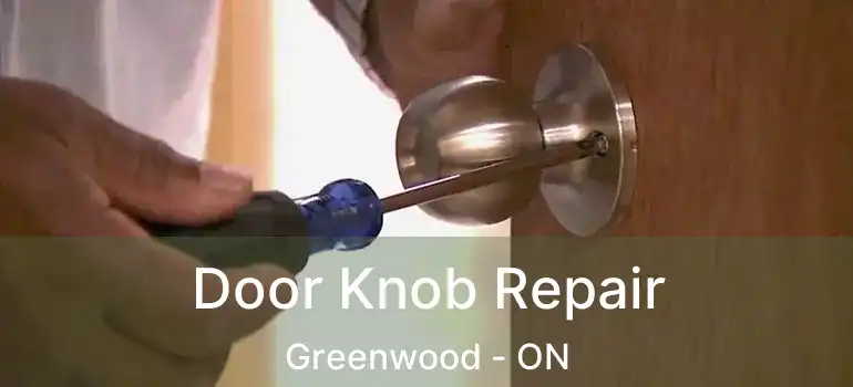  Door Knob Repair Greenwood - ON