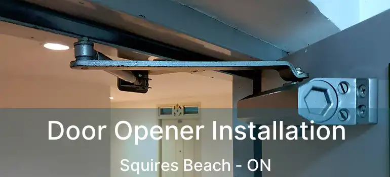  Door Opener Installation Squires Beach - ON