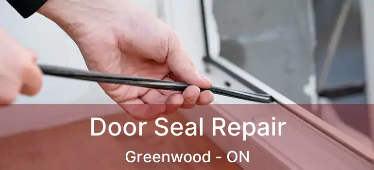  Door Seal Repair Greenwood - ON