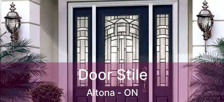  Door Stile Altona - ON