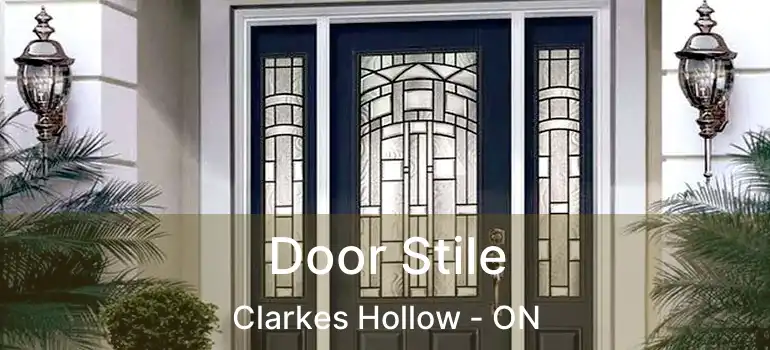  Door Stile Clarkes Hollow - ON