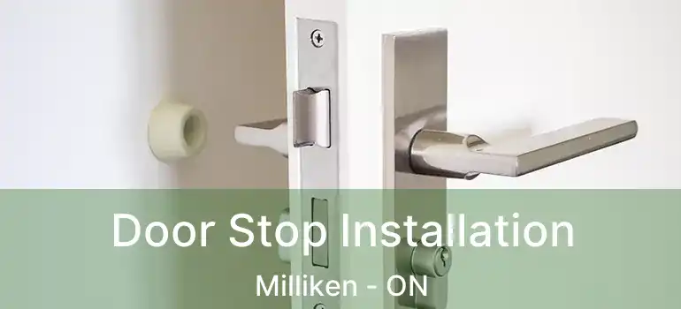  Door Stop Installation Milliken - ON