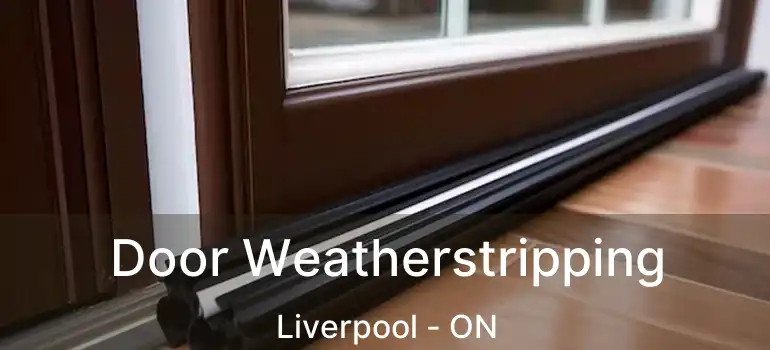  Door Weatherstripping Liverpool - ON