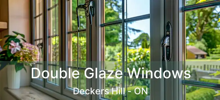  Double Glaze Windows Deckers Hill - ON