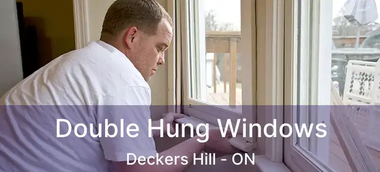  Double Hung Windows Deckers Hill - ON