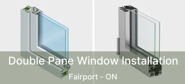  Double Pane Window Installation Fairport - ON