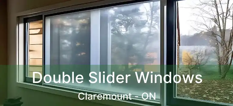  Double Slider Windows Claremount - ON