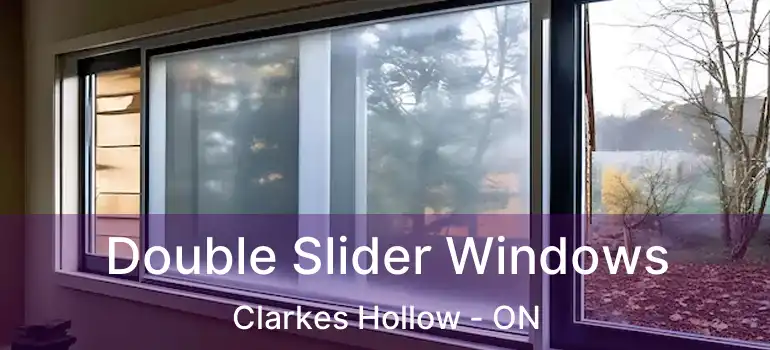  Double Slider Windows Clarkes Hollow - ON