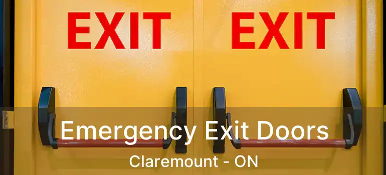  Emergency Exit Doors Claremount - ON