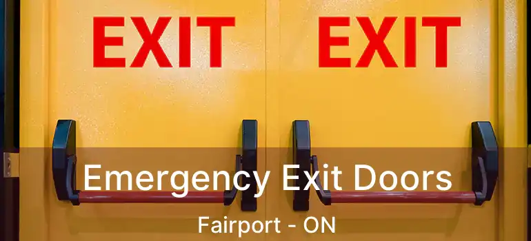  Emergency Exit Doors Fairport - ON