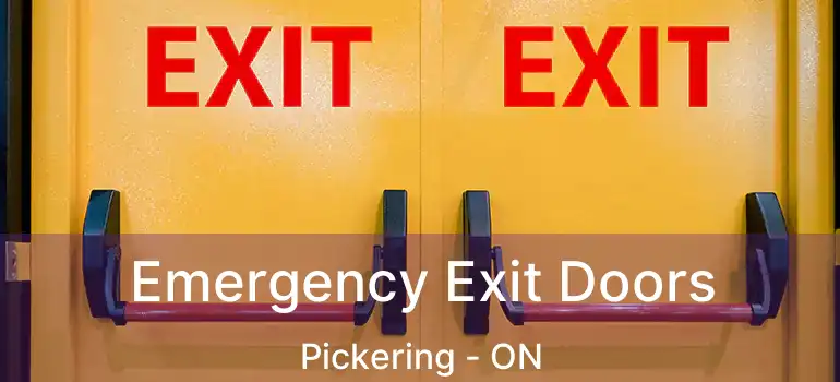  Emergency Exit Doors Pickering - ON