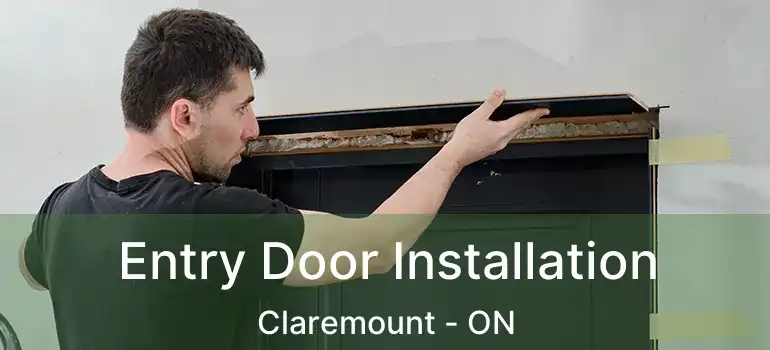  Entry Door Installation Claremount - ON