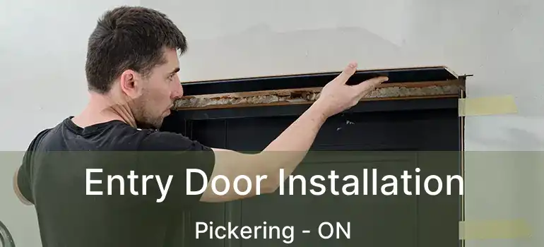 Entry Door Installation Pickering - ON