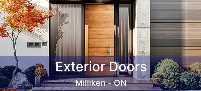  Exterior Doors Milliken - ON