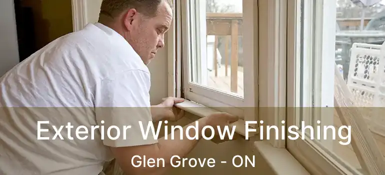  Exterior Window Finishing Glen Grove - ON