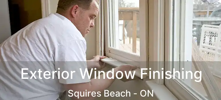  Exterior Window Finishing Squires Beach - ON