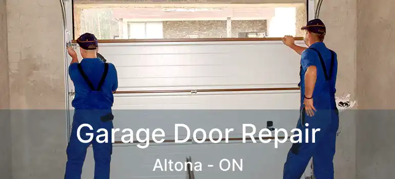  Garage Door Repair Altona - ON
