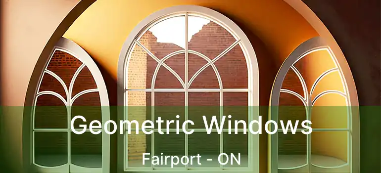  Geometric Windows Fairport - ON