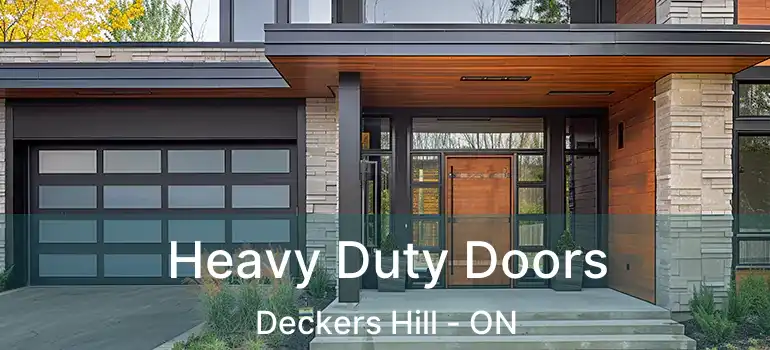  Heavy Duty Doors Deckers Hill - ON