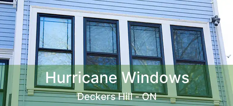  Hurricane Windows Deckers Hill - ON