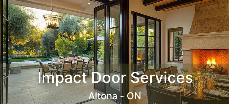  Impact Door Services Altona - ON