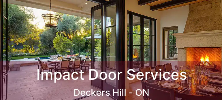  Impact Door Services Deckers Hill - ON