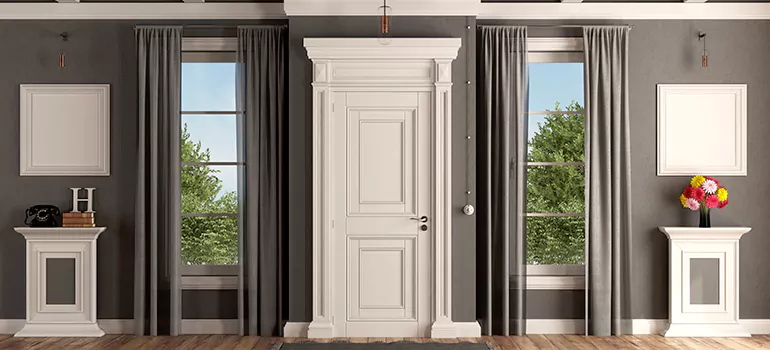 Removable Center Door Mullion in Pickering, Ontario