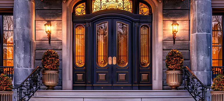 Tempered Sidelights Custom Installation in Pickering, Ontario