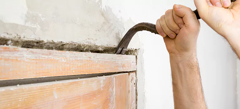 Wooden Garage Door Repair in Pickering, Ontario