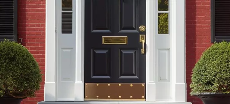 Commercial Door Kick Plate Installation in Pickering, ON